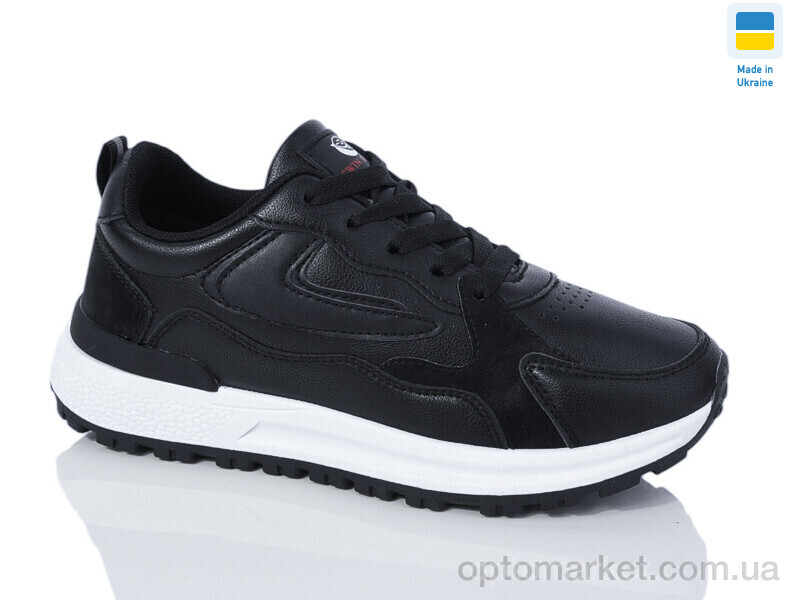 Купить Кросівки жіночі 1813-1 Swin чорний, фото 1