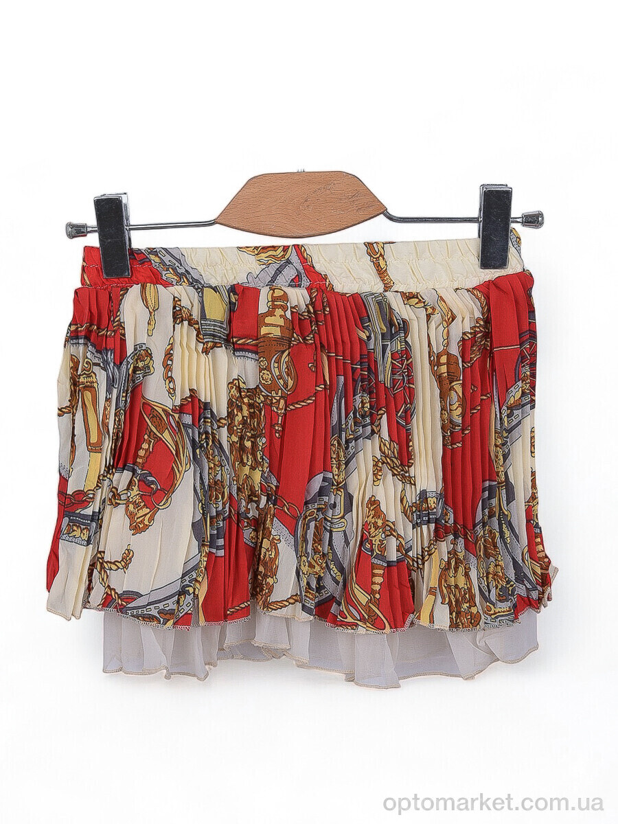 Купить Спідниця дитячі 1816 (08596) beige-red Jinbaohong бежевий, фото 2