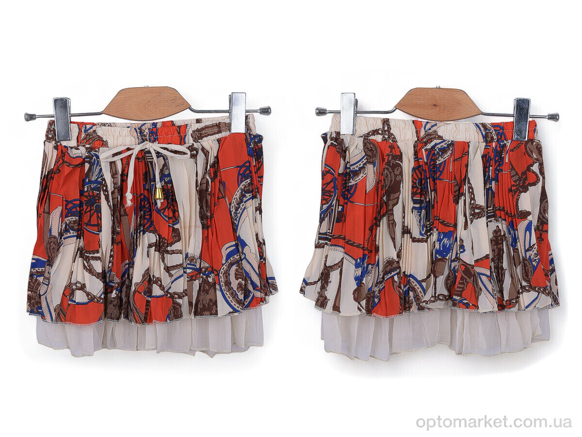 Купить Спідниця дитячі 1816 (08598) beige-red Jinbaohong бежевий, фото 3