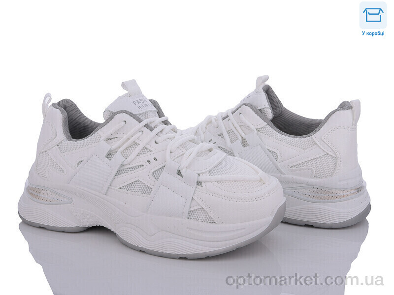 Купить Кросівки чоловічі 1818-5 Saimaoji білий, фото 1