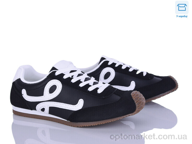 Купить Кросівки жіночі 182-1 Happy чорний, фото 1