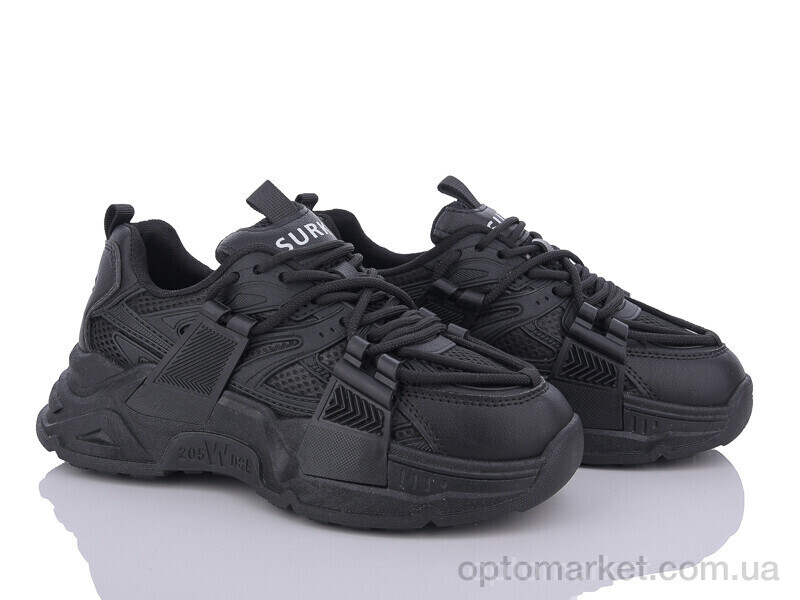 Купить Кросівки жіночі 182-29 black Violeta чорний, фото 1