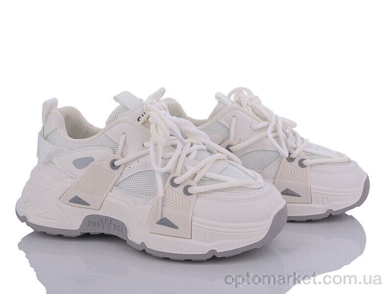 Купить Кросівки жіночі 182-30 white-grey Violeta білий, фото 1
