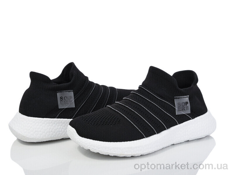 Купить Кросівки жіночі 182-43 black Violeta чорний, фото 1