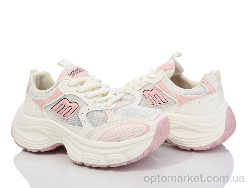 Купить Кросівки жіночі 182-49 pink Violeta бежевий, фото 1
