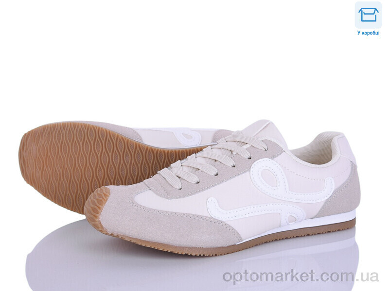 Купить Кросівки жіночі 182-5 Happy бежевий, фото 1