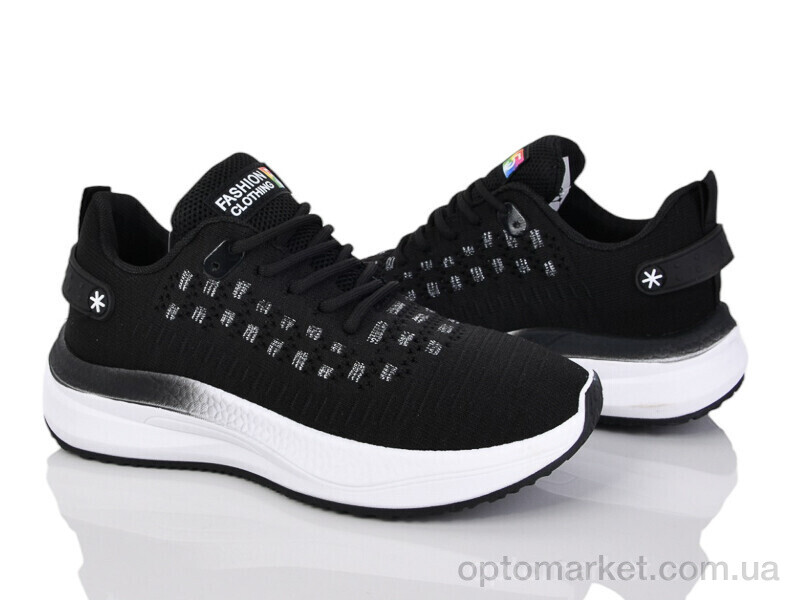 Купить Кросівки жіночі 182-52 black Violeta only one чорний, фото 1