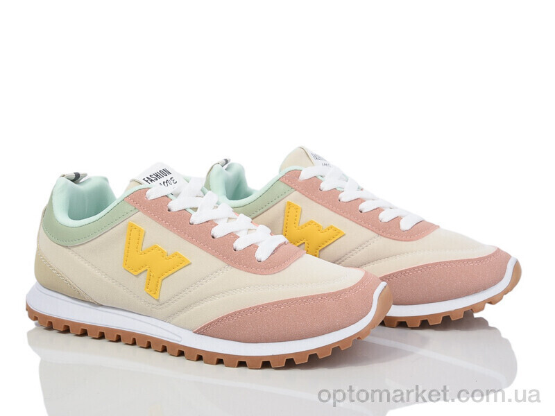 Купить Кросівки жіночі 182-56 pink Violeta бежевий, фото 1