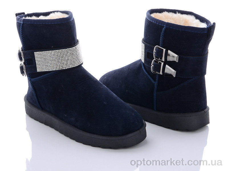 Купить Уги жіночі 1829 navy Class Shoes синій, фото 1