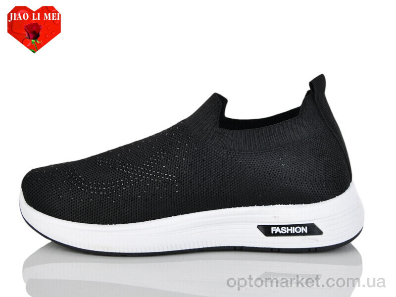 Купить Кросівки жіночі 183-1 Jiao Li Mei чорний, фото 1