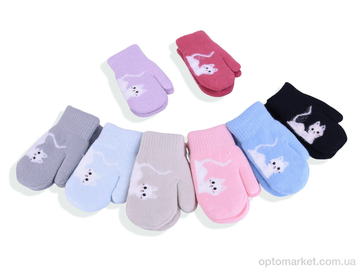 Купить Рукавиці дитячі 1832 mix Атюша мікс, фото 1