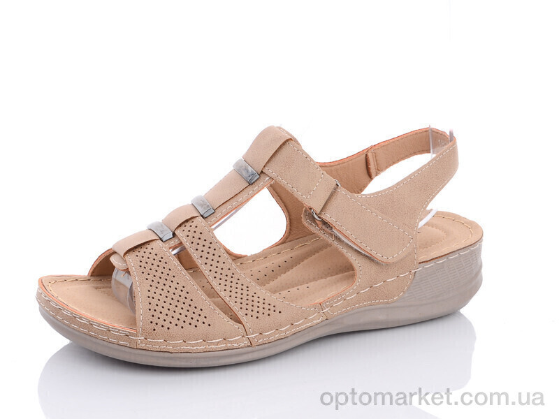 Купить Босоніжки жіночі 1839-3 Bao Dao Gong Zhu коричневий, фото 1