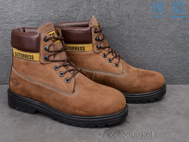 Купить Черевики чоловічі 1846-3 Moon Shoes коричневий, фото 2