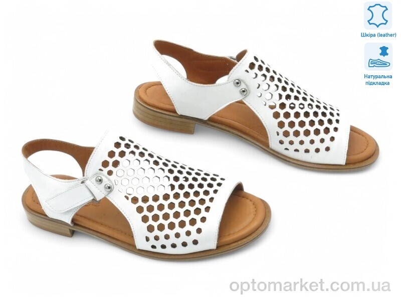 Купить Босоніжки жіночі 184667 Lonza білий, фото 1