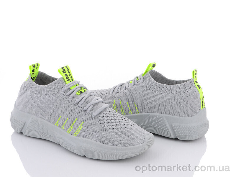 Купить Кросівки жіночі 185-1 grey Violeta only one сірий, фото 1