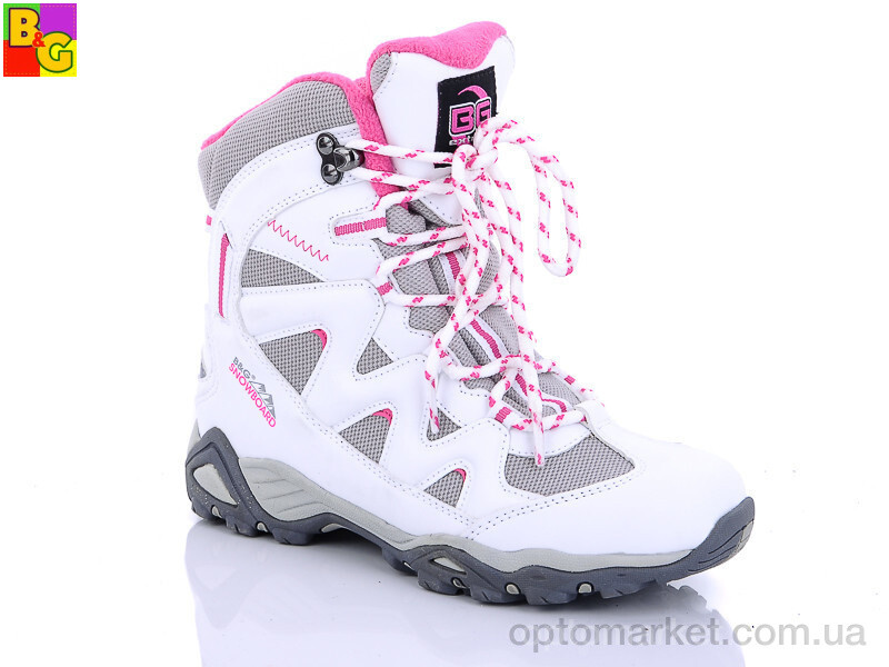 Купить Термо взуття дитячі 185-60 B&G білий, фото 1