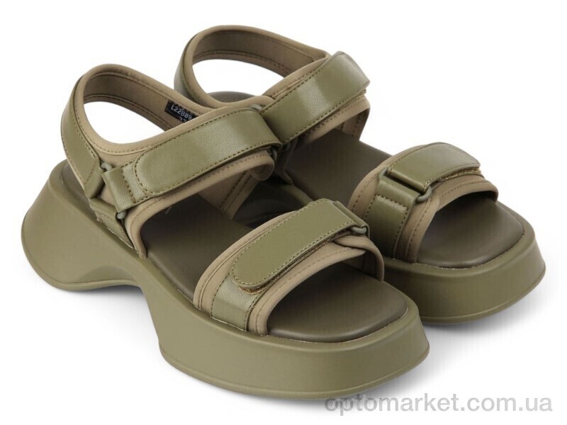 Купить Босоніжки жіночі 185122 Lonza хакі, фото 1