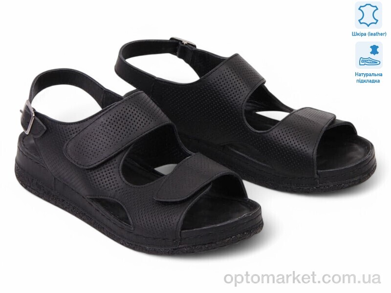 Купить Босоніжки жіночі 185457 Anna Lucci чорний, фото 1