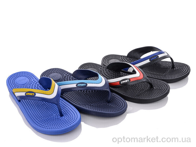 Купить Шльопанці чоловічі 1862 mix Obuvok мікс, фото 1