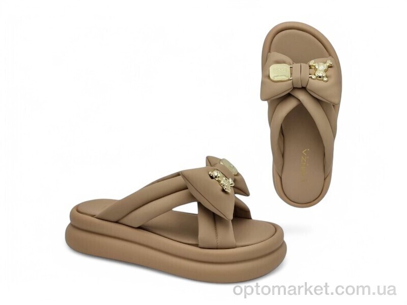 Купить Шльопанці жіночі 186853 Lonza бежевий, фото 1