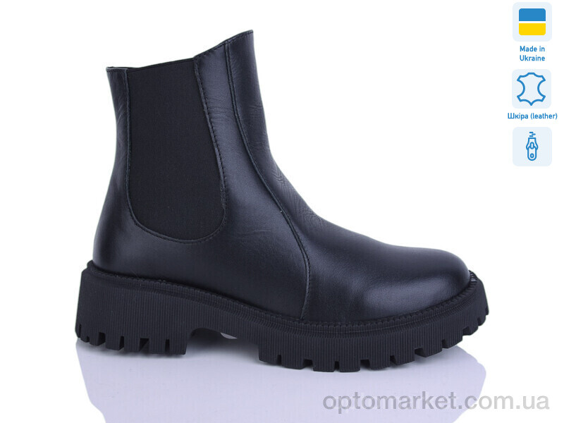 Купить Черевики жіночі 187 чорний к. зима Sali чорний, фото 1