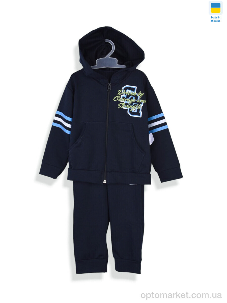 Купить Спортивний костюм дитячі 18728 синій Kir15 синій, фото 1