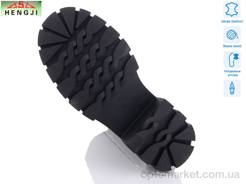 Купить Черевики жіночі 187 HENGJI-ELENA чорний, фото 2