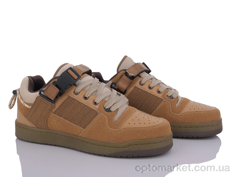 Купить Кросівки чоловічі 188-6 brown-khaki Wonex коричневий, фото 1