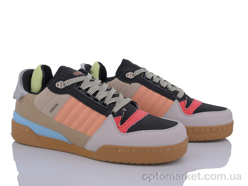 Купить Кросівки чоловічі 188-7 grey-khaki Wonex мікс, фото 1