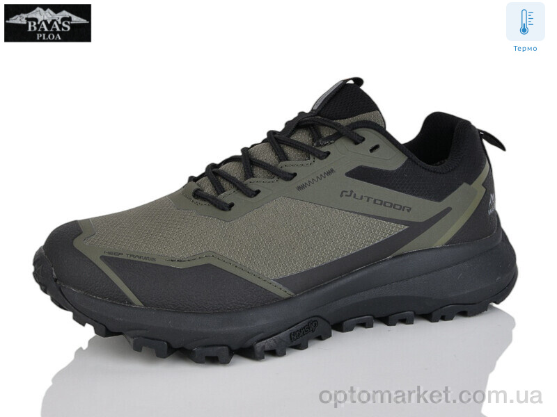 Купить Кросівки жіночі 1881-19 термо Baas зелений, фото 1