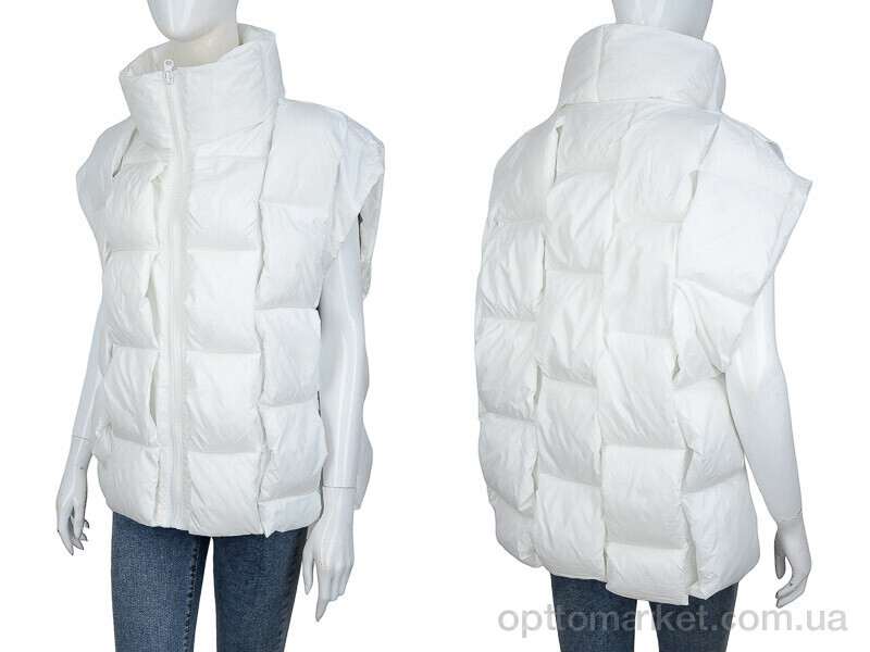 Купить Жилетка жіночі 1882 white TurnHug білий, фото 3