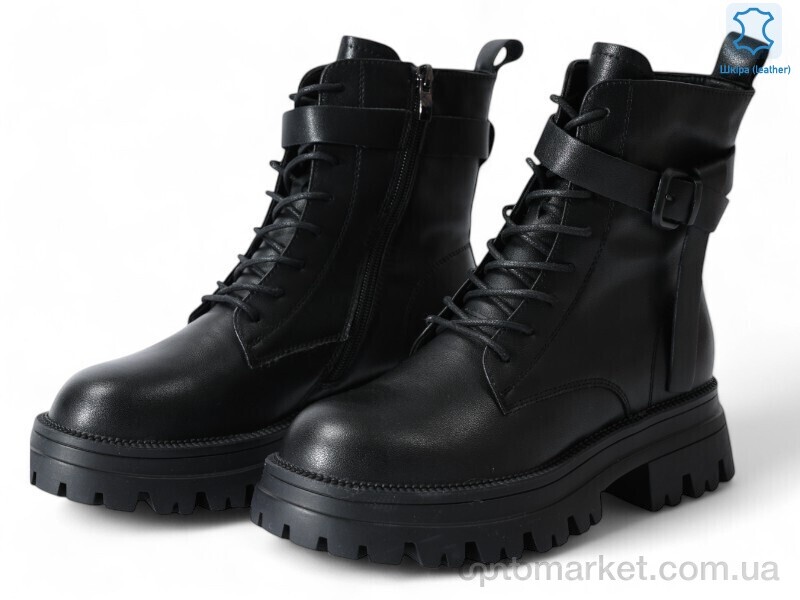 Купить Черевики жіночі 188204 ALLSY чорний, фото 1