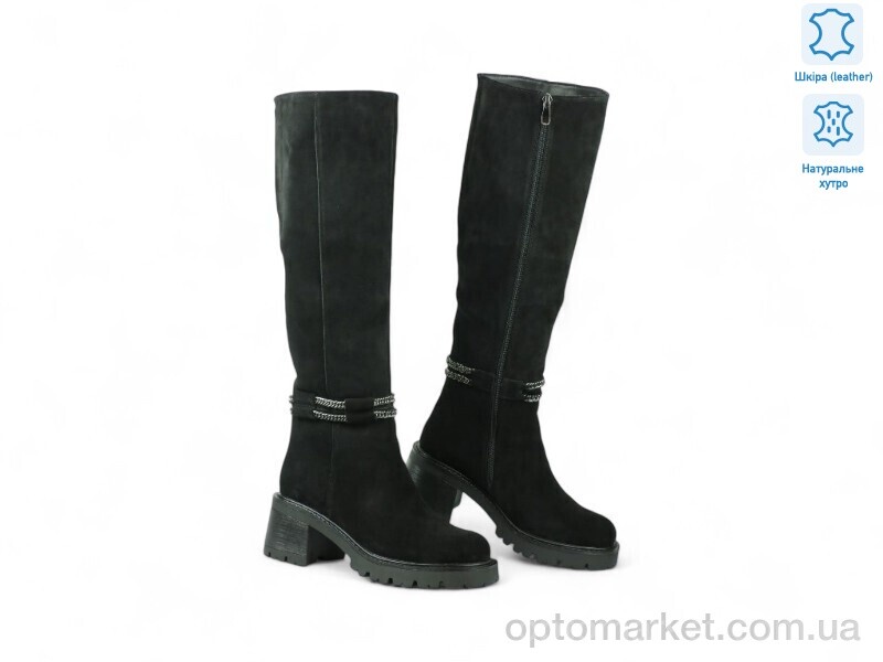 Купить Чоботи жіночі 189480 Anna Lucci чорний, фото 1