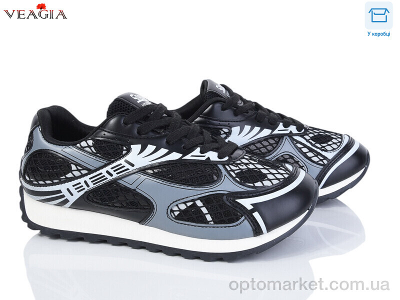 Купить Кросівки жіночі 19-1 Veagia-ADA чорний, фото 1