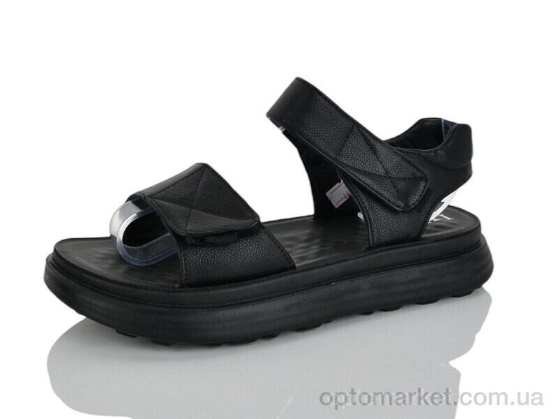 Купить Босоніжки жіночі 19-1 Lilin чорний, фото 1