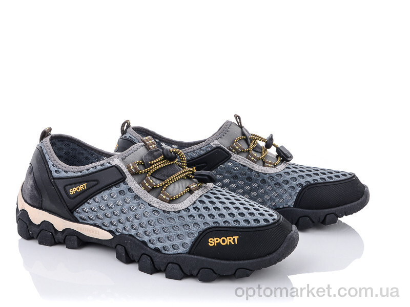 Купить Кросівки чоловічі 190-6-3 grey Wonex сірий, фото 1