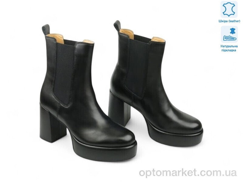 Купить Ботильйони жіночі 190126 Lonza чорний, фото 1