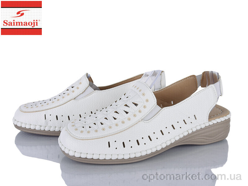 Купить Туфлі жіночі 191-2 Saimaoji білий, фото 1