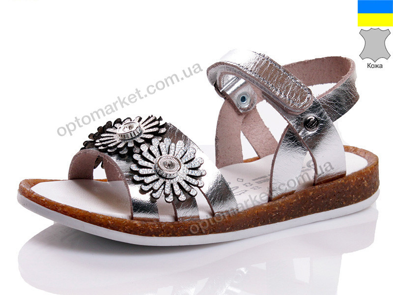 Купить Босоножки детские 191-312-1 Shalunishka серебряный, фото 1