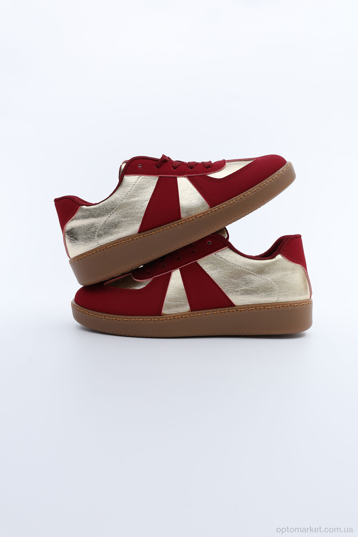 Купить Кросівки жіночі 191744 Sopra бордовий, фото 3