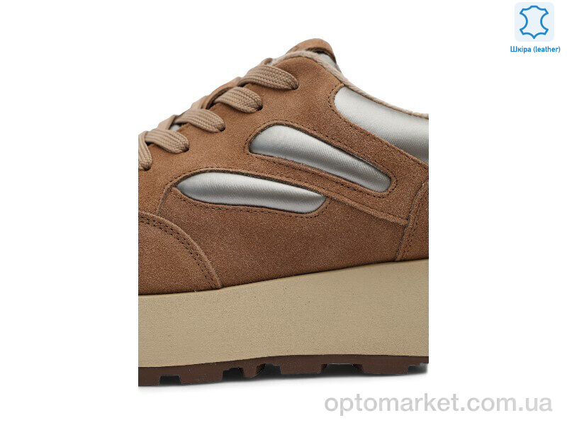 Купить Кросівки жіночі 191837 ALLSY коричневий, фото 2