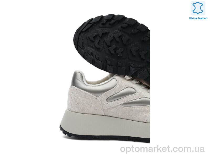 Купить Кросівки жіночі 191838 ALLSY бежевий, фото 4