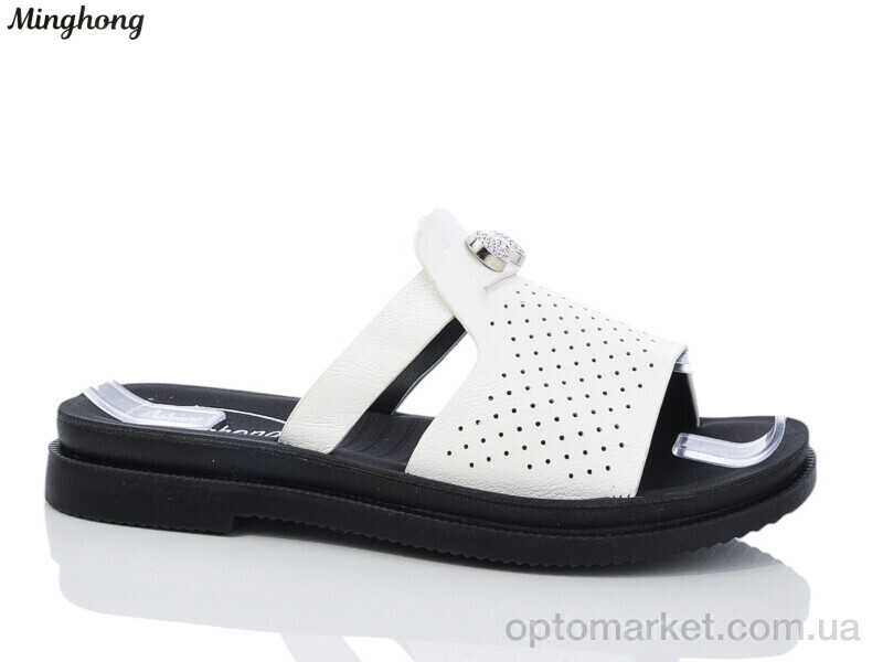 Купить Шльопанці жіночі 1919-2 Minghong білий, фото 1