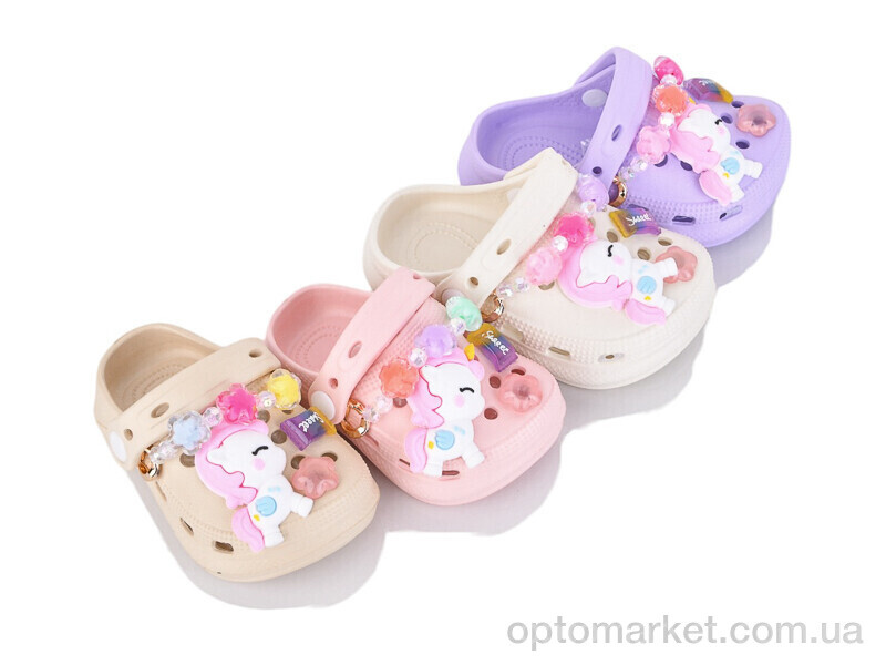 Купить Крокси дитячі 19219 mix Deshman мікс, фото 1