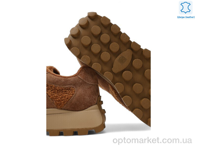 Купить Кросівки жіночі 192580 ALLSY коричневий, фото 3