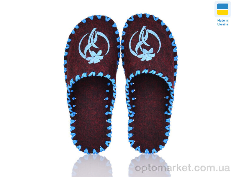 Купить Капці жіночі 192W бордо Vends бордовий, фото 1