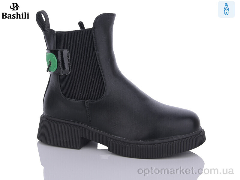 Купить Черевики дитячі 1932-10A на флісі Башили чорний, фото 1