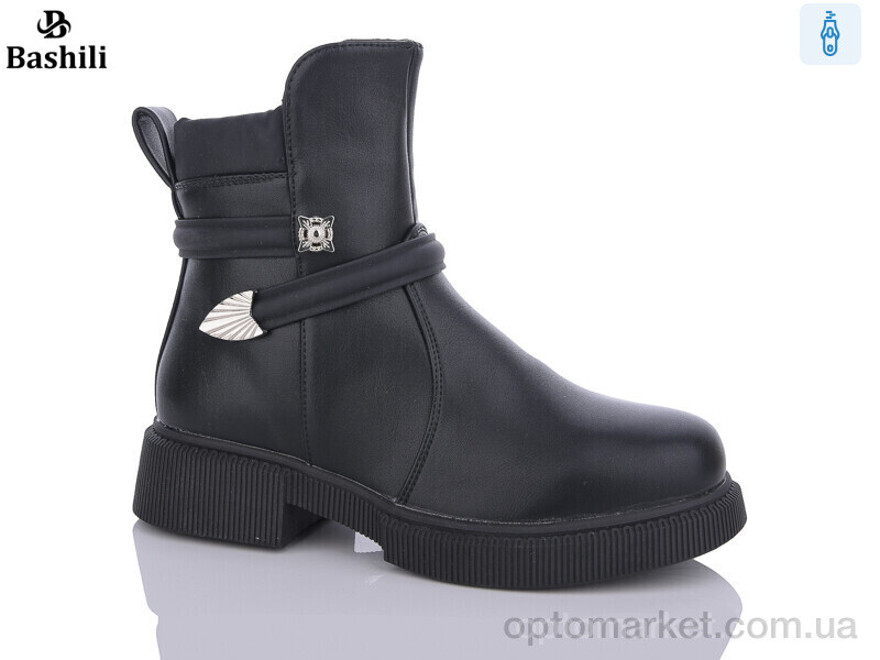 Купить Черевики дитячі 1932-8A на флісі Башили чорний, фото 1