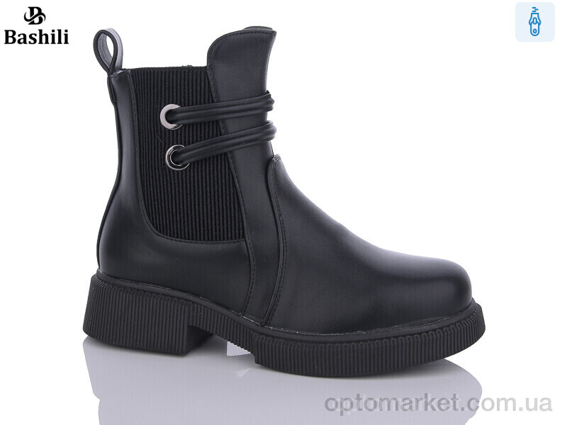 Купить Черевики дитячі 1932-9A на флісі Башили чорний, фото 1