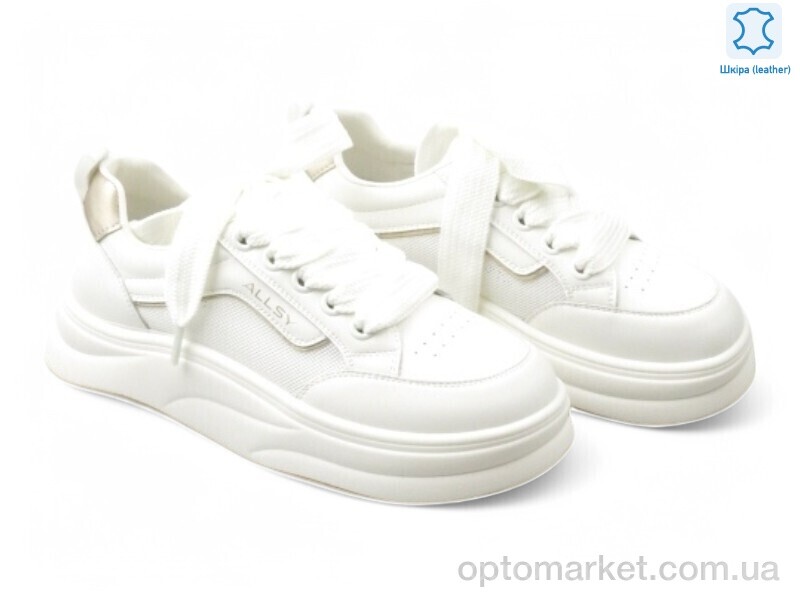 Купить Кросівки жіночі 193345 ALLSY білий, фото 1